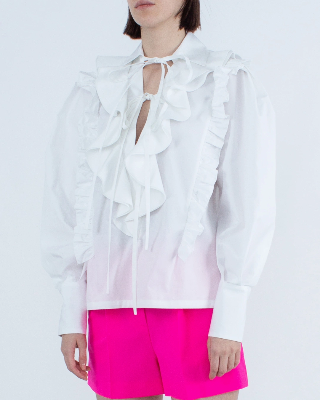 MSGM хлопковая блуза — вид 3