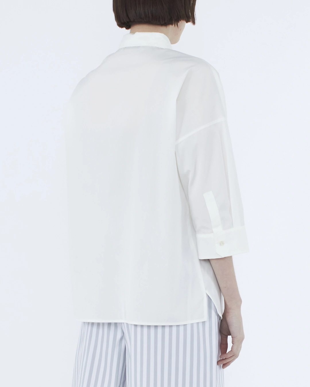 MaxMara_Weekend хлопковя рубашка — вид 4