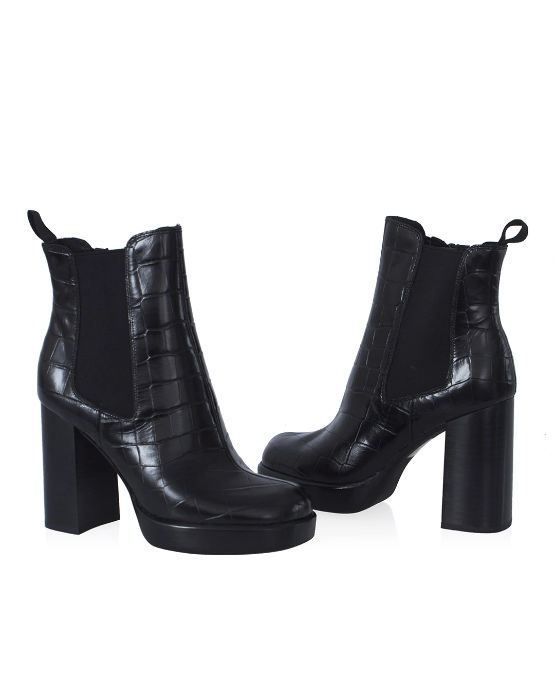 JEFFREY CAMPBELL кожаные ботильоны — вид 2
