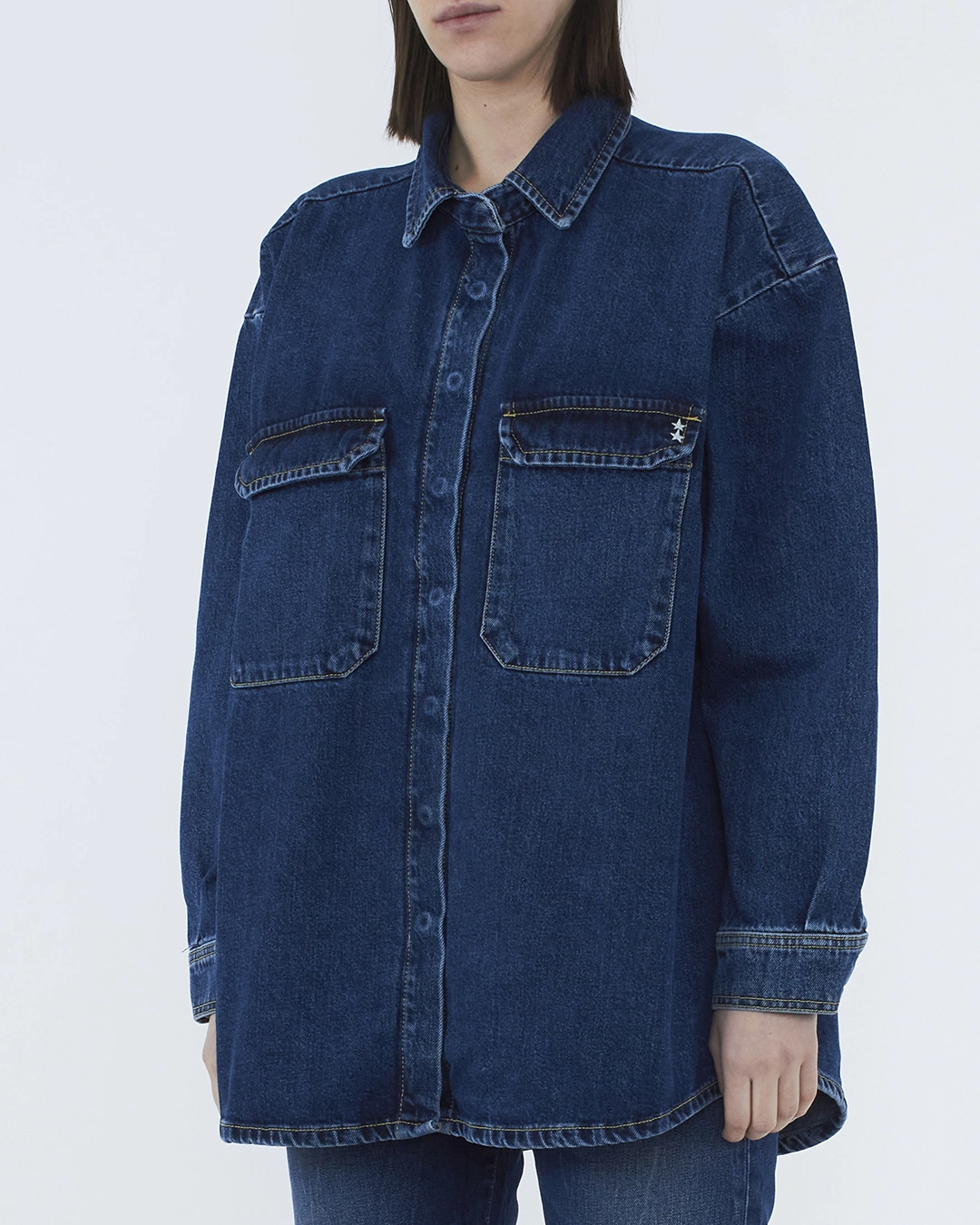 ICON DENIM джинсовая рубашка — вид 3