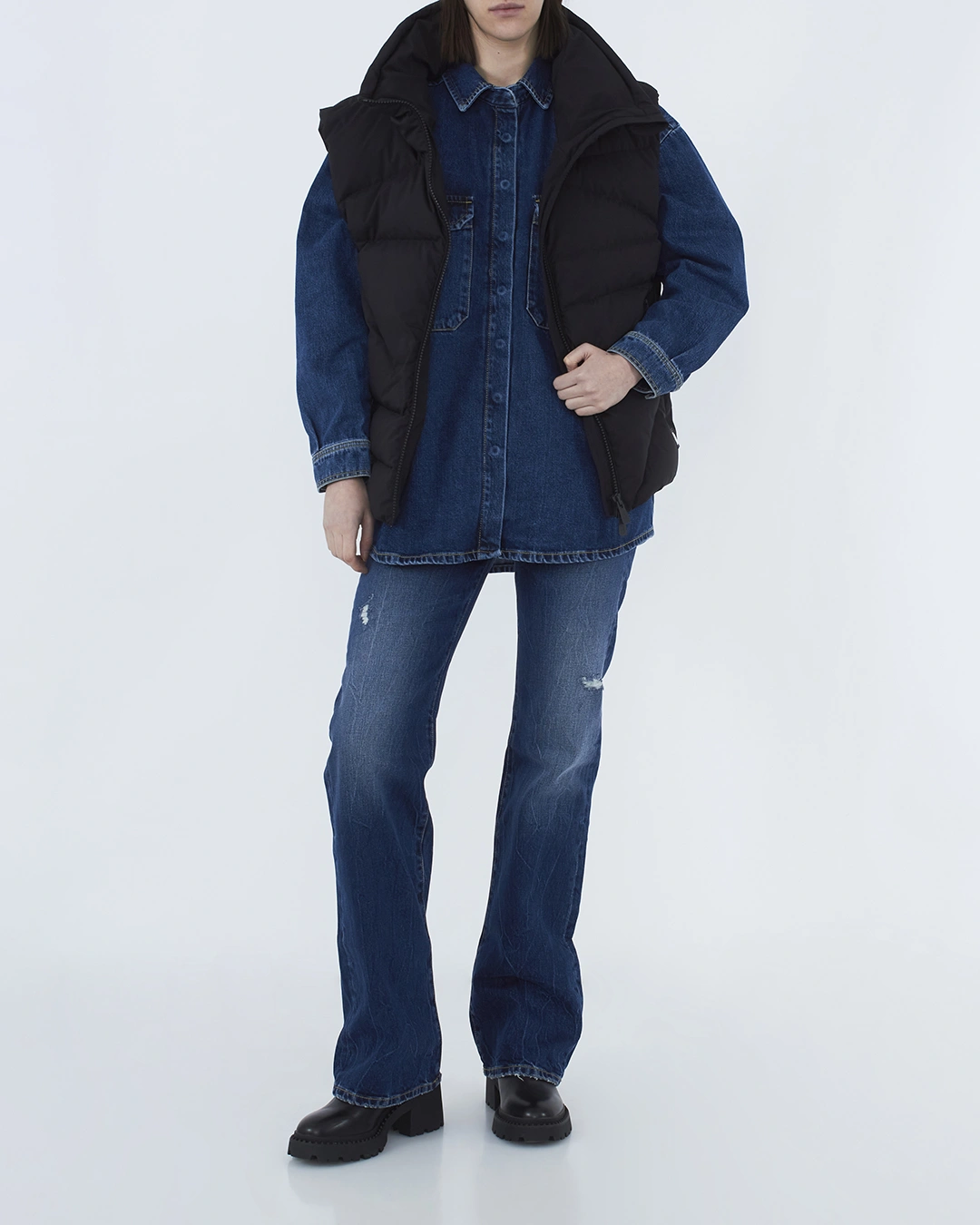 ICON DENIM джинсовая рубашка — вид 2