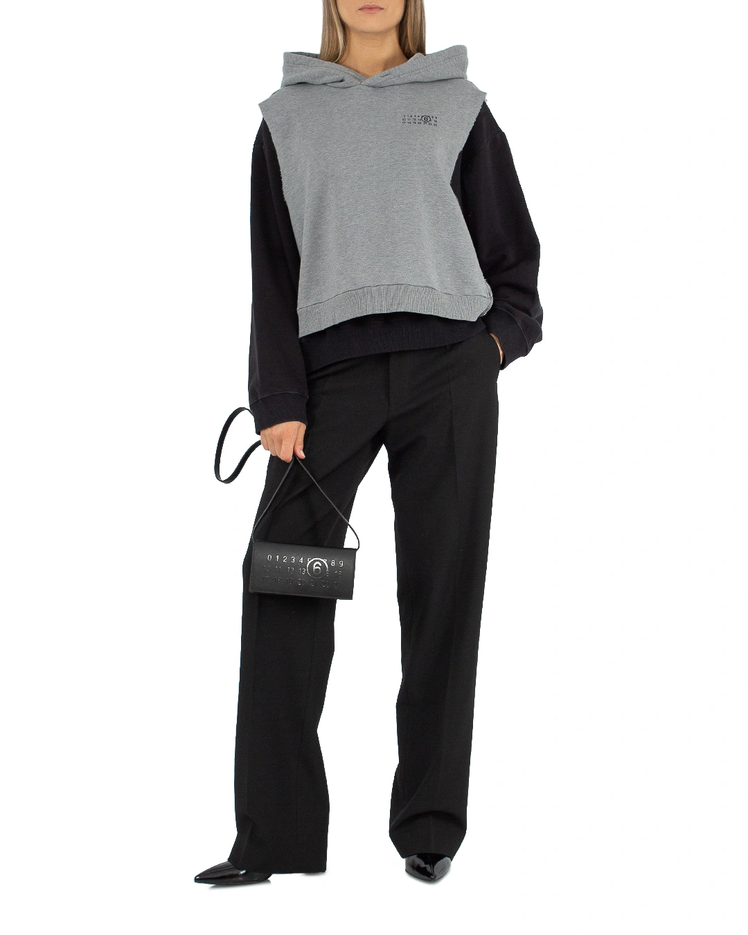 MM6 Maison Margiela хлопковый худи — вид 2