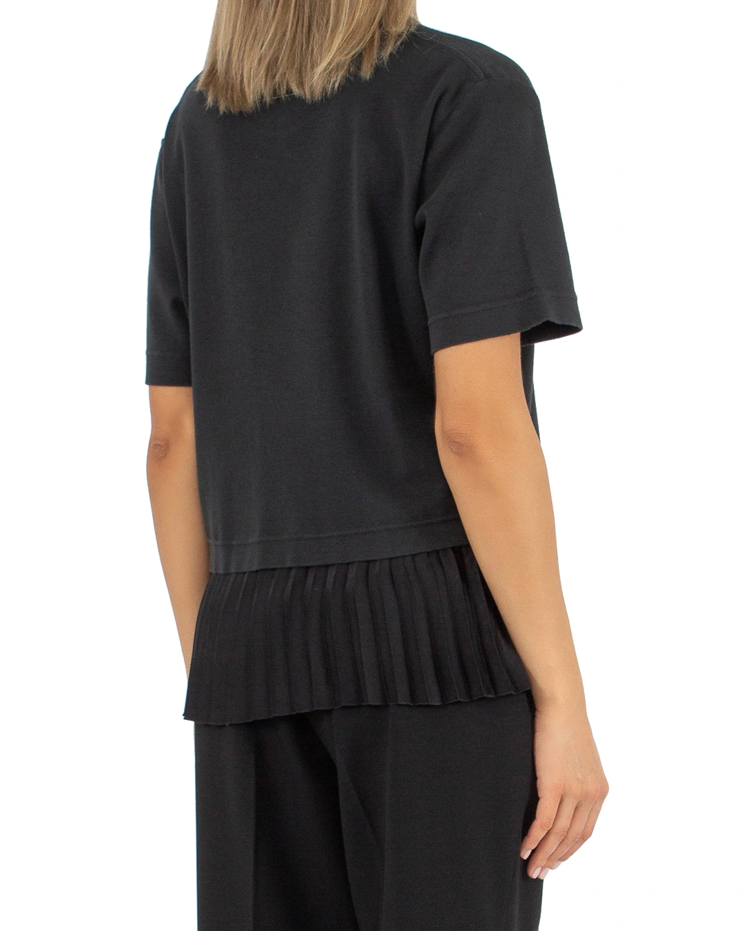 MM6 Maison Margiela хлопковая футболка — вид 4