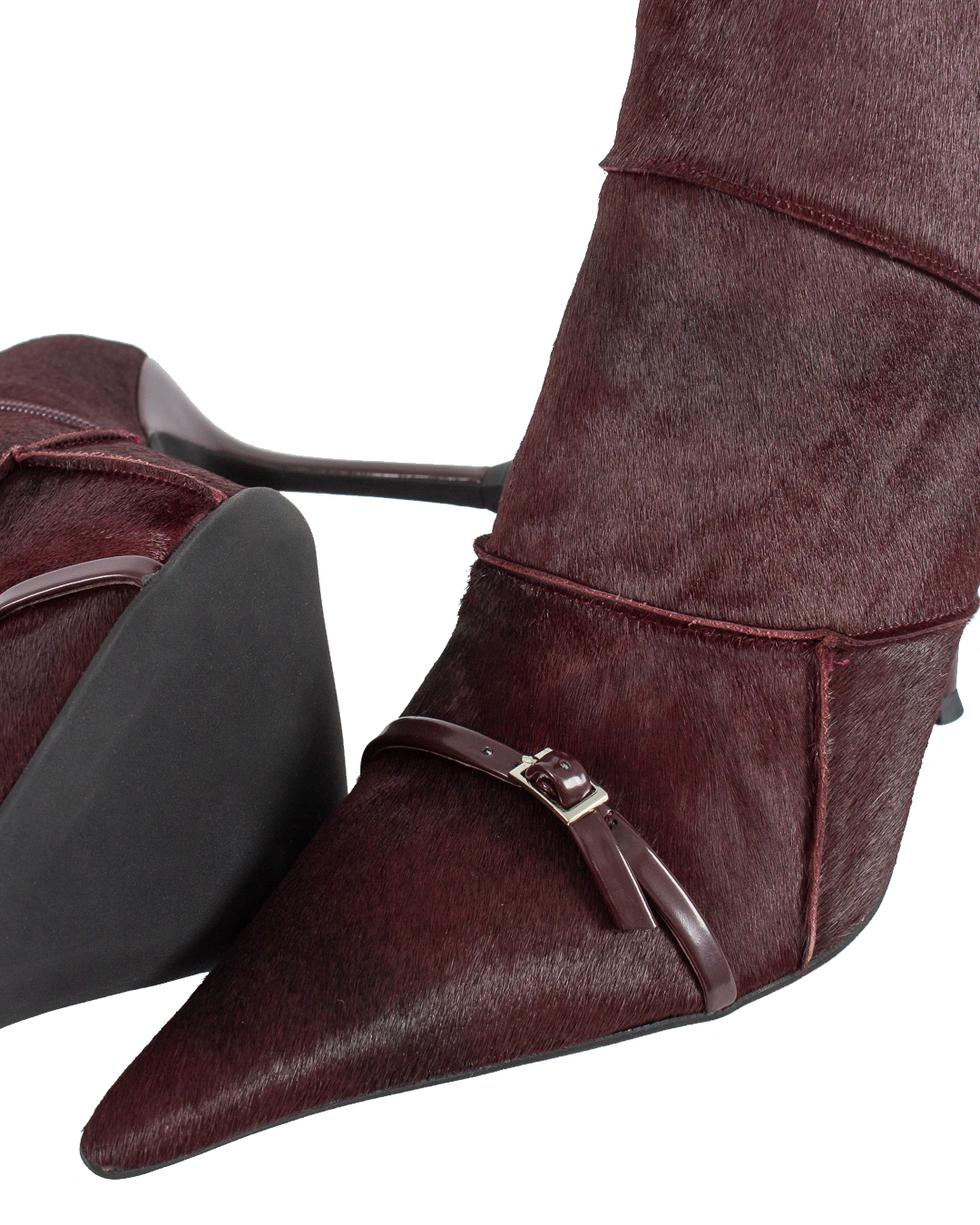 JEFFREY CAMPBELL кожаные ботильоны — вид 3