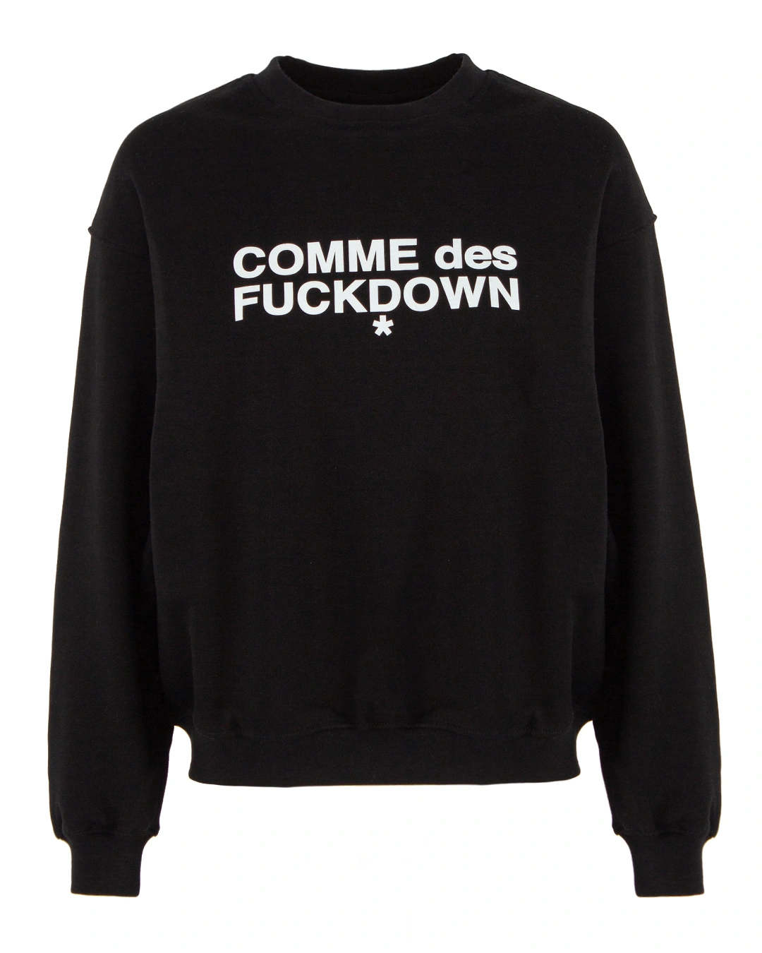 COMME des FUCKDOWN хлопковый свитшот — вид 1