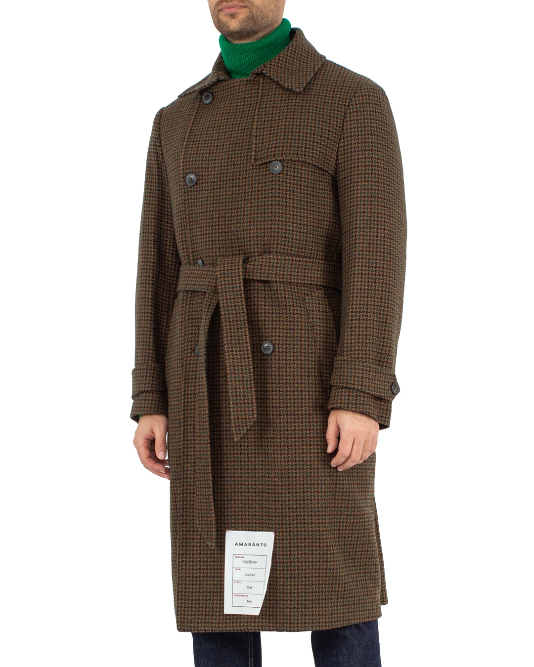 AMARANTO пальто из шерсти — вид 3