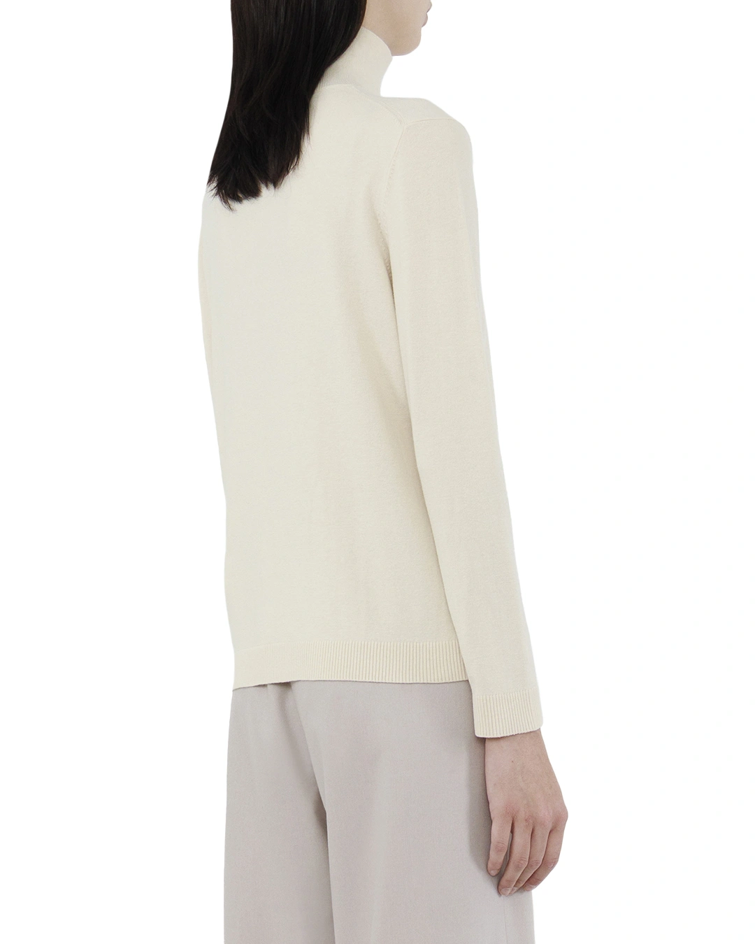 MaxMara_Weekend водолазка с воротником в рубчик — вид 4