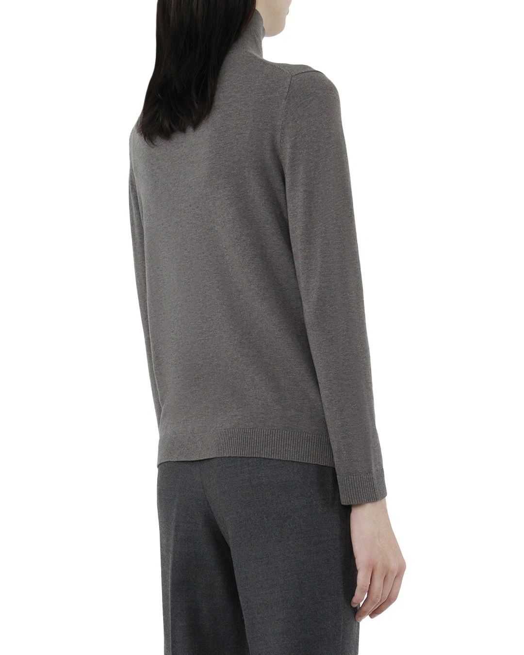 MaxMara_Weekend водолазка с воротником в рубчик — вид 4