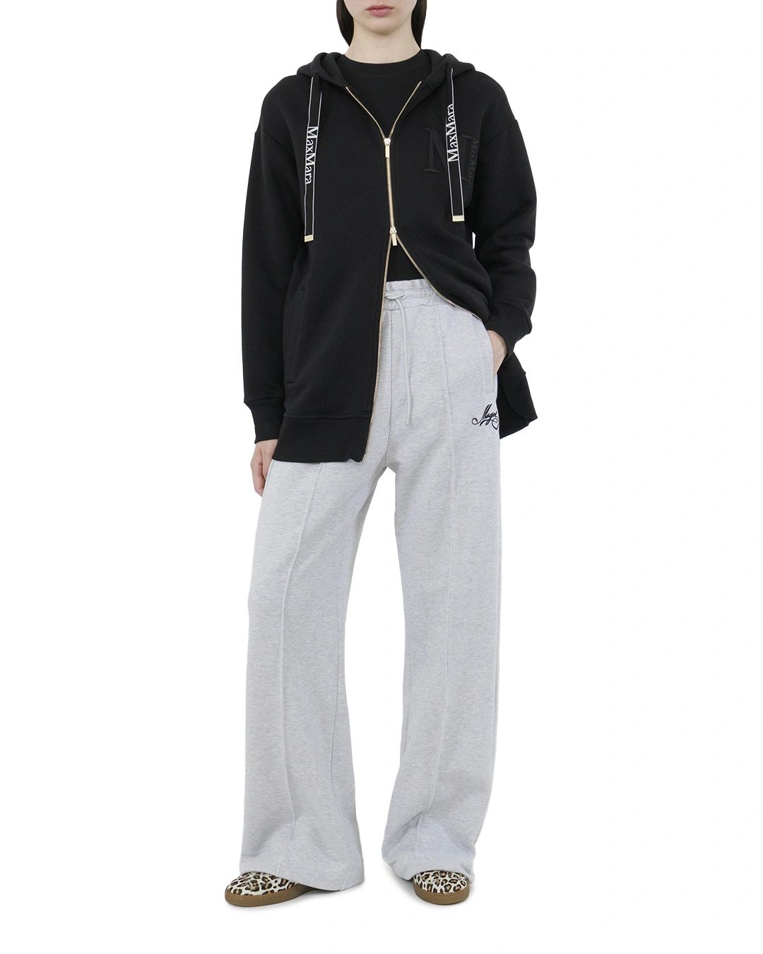 MaxMara олимпийка с вышивкой — вид 2