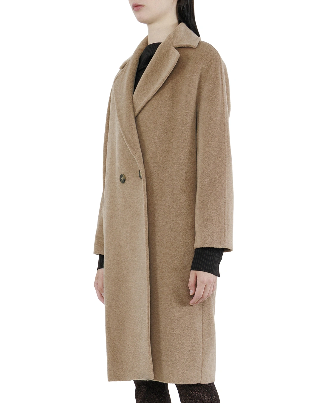 MaxMara_Weekend пальто с отложным воротником — вид 3