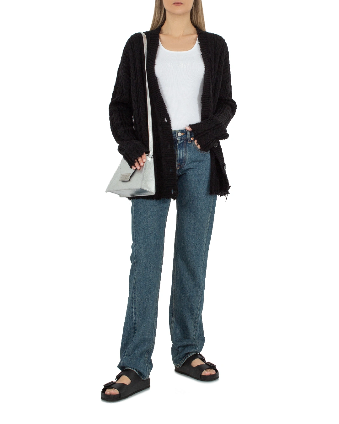 MM6 Maison Margiela майка из хлопка — вид 2