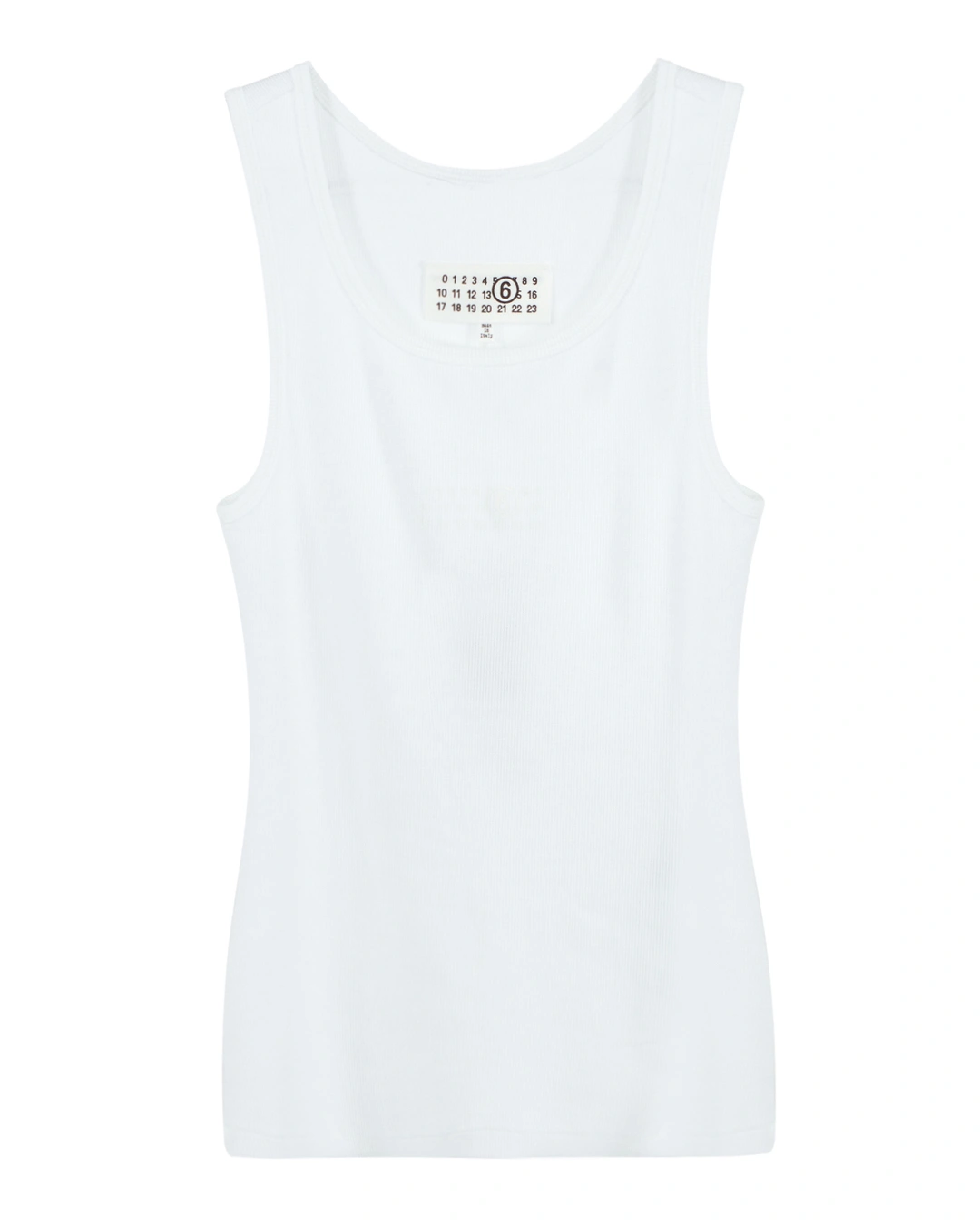 MM6 Maison Margiela майка из хлопка — вид 1