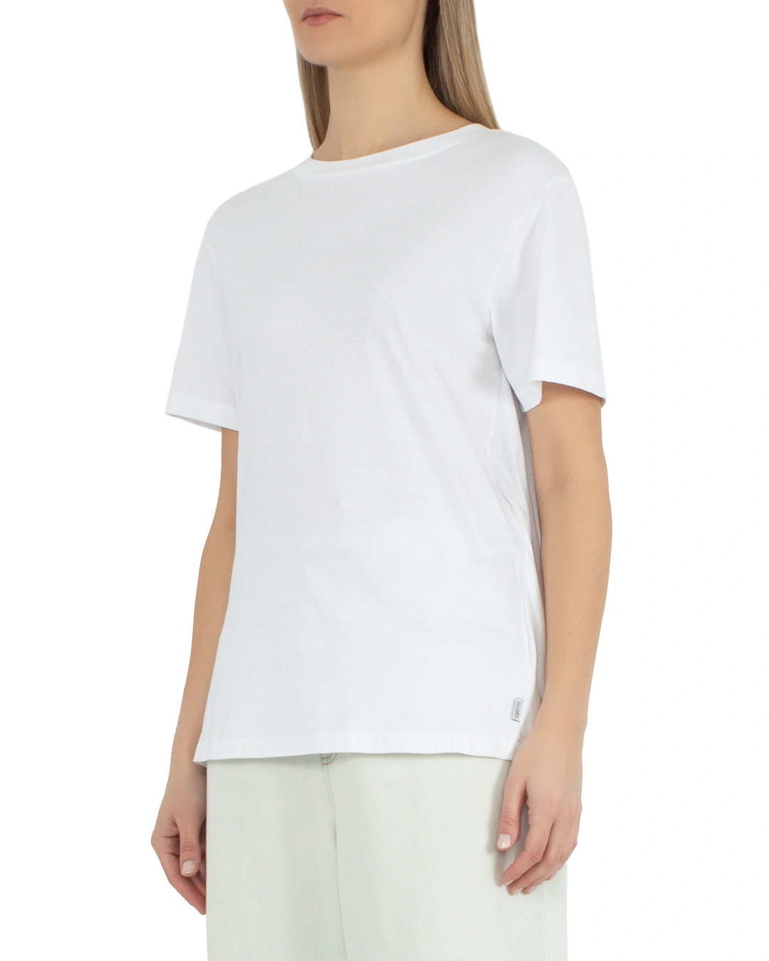 MM6 Maison Margiela хлопковая футболка — вид 3