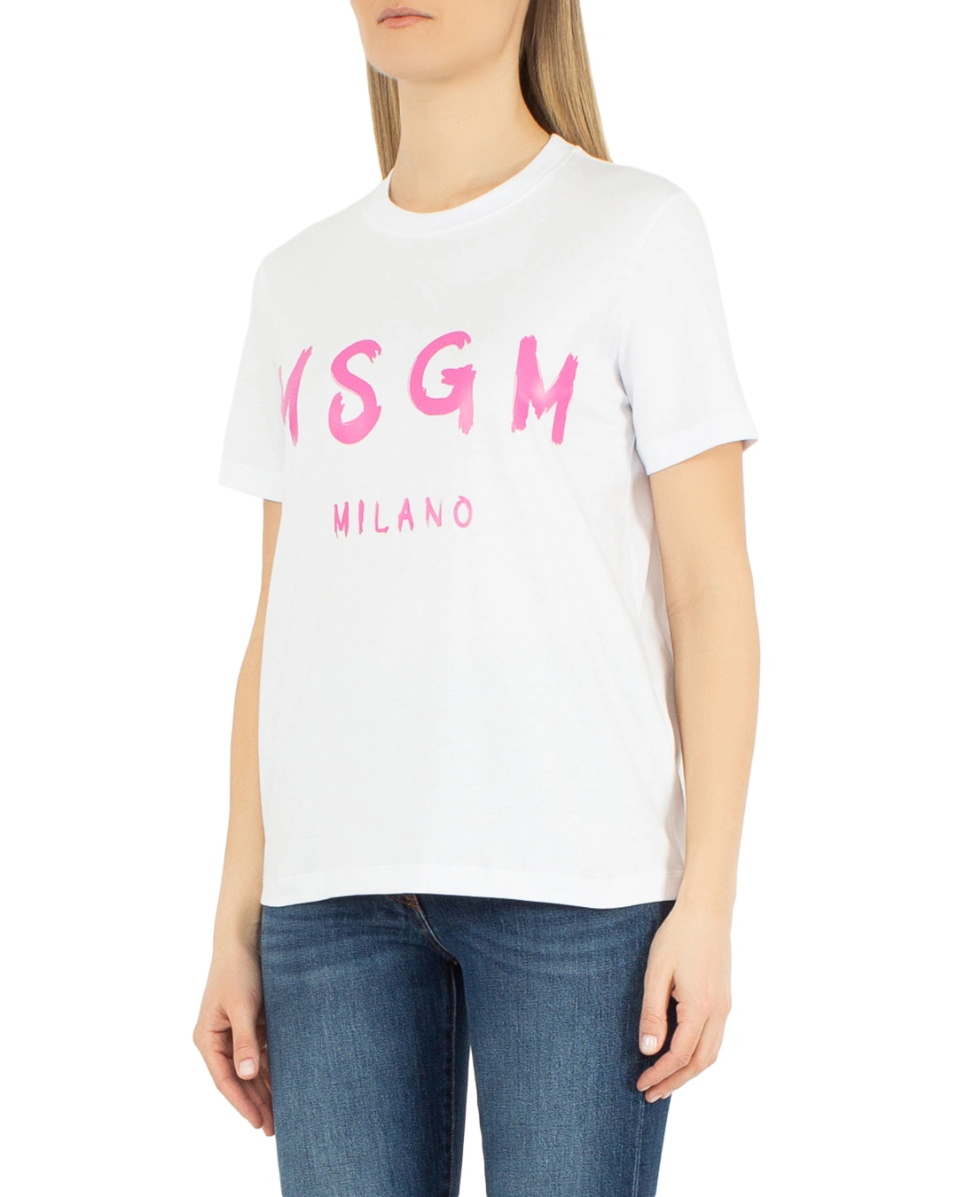 MSGM хлопковая футболка — вид 3