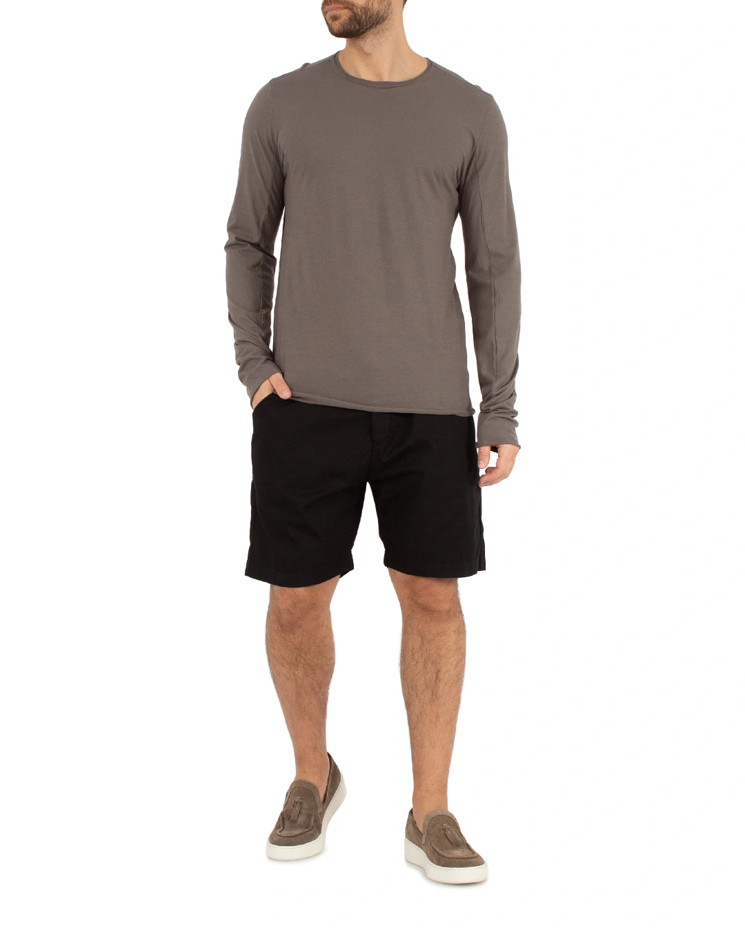Hannes Roether базовый лонгслив — вид 2