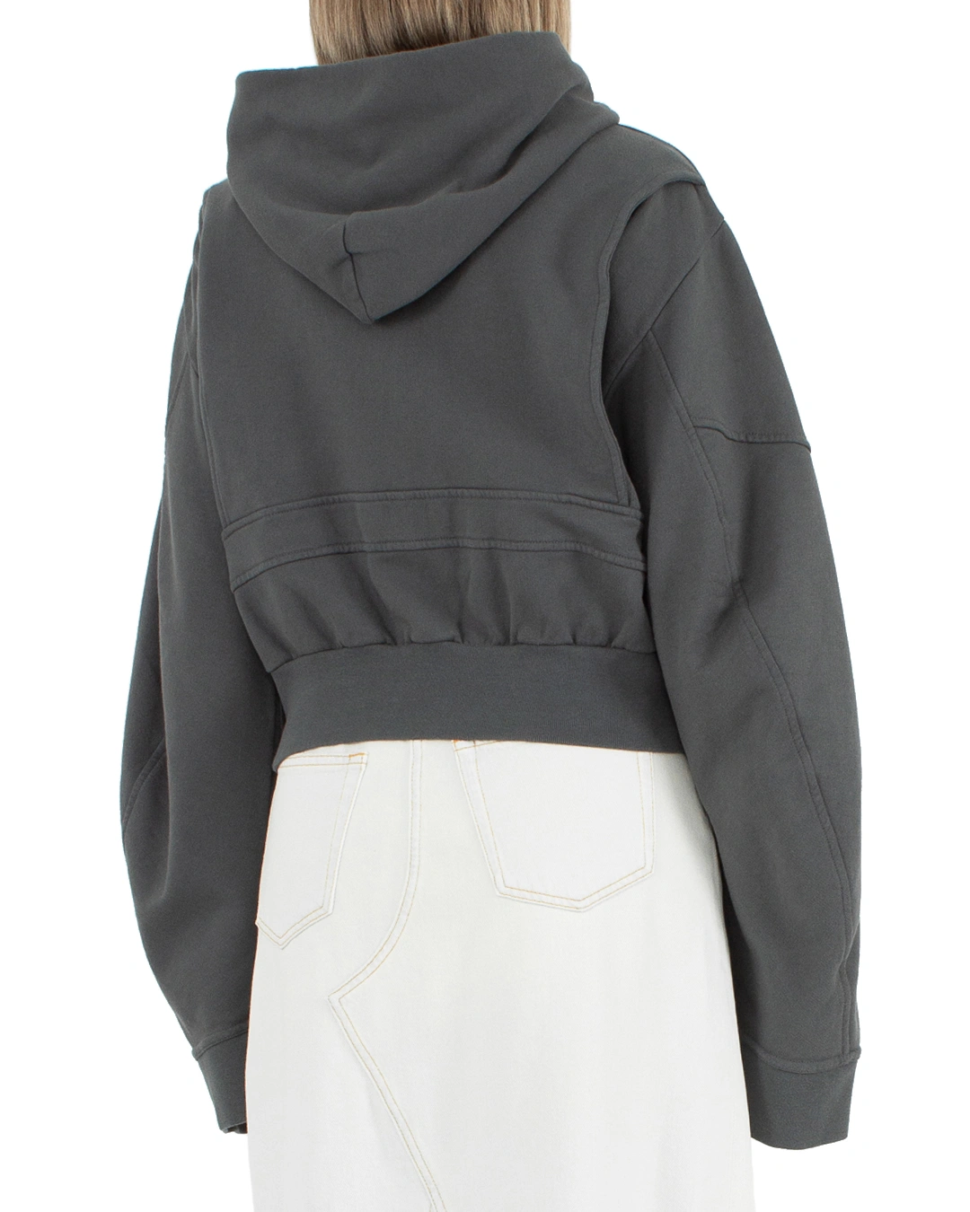 MM6 Maison Margiela худи на молнии — вид 4