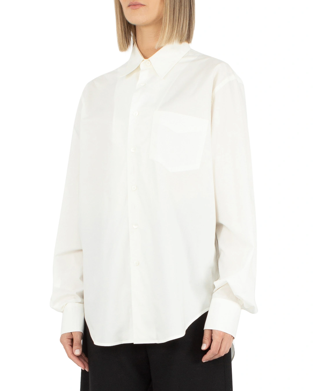 MM6 Maison Margiela хлопковая рубашка — вид 3