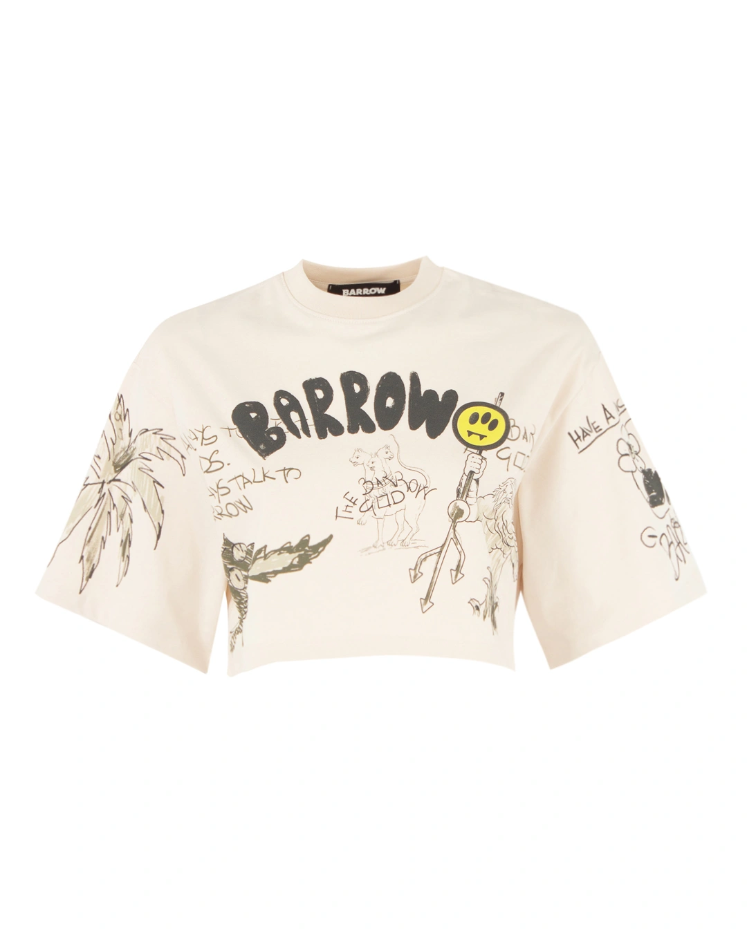 BARROW укороченная футболка — вид 1