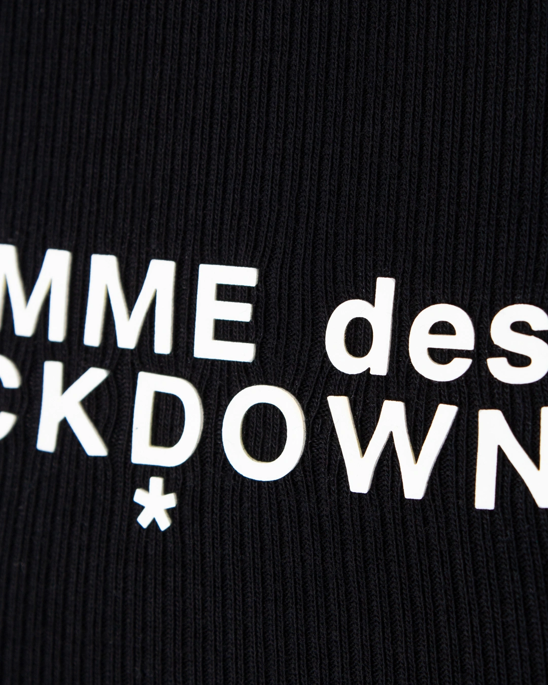 COMME des FUCKDOWN боди в рубчик — вид 5