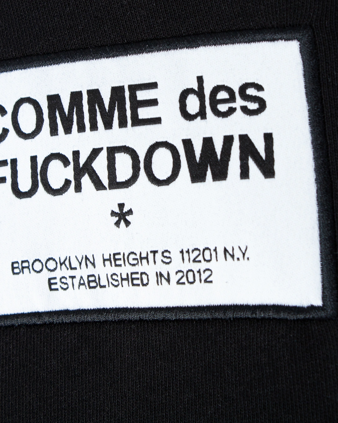 COMME des FUCKDOWN худи — вид 5