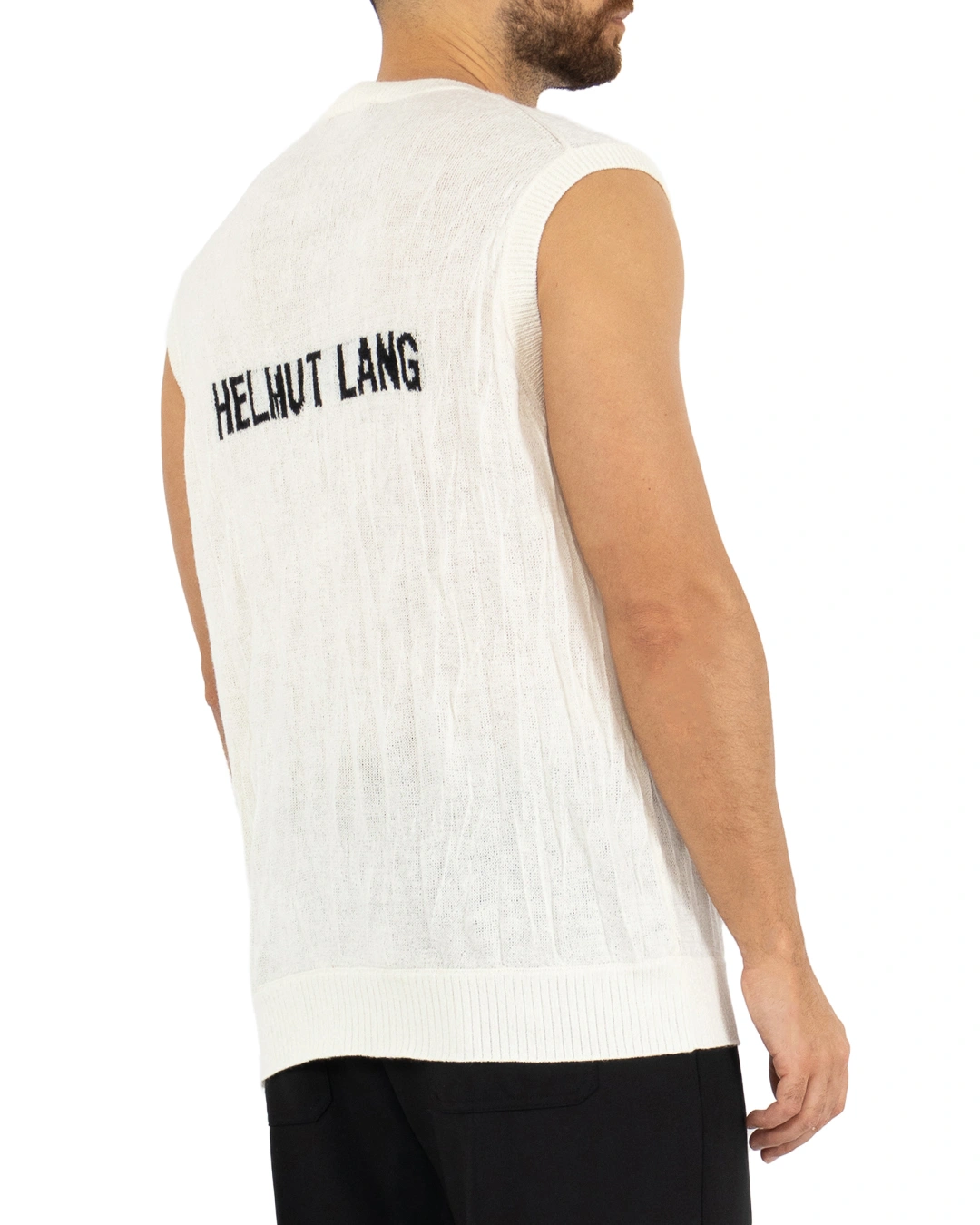 HELMUT LANG вязаный жилет — вид 4