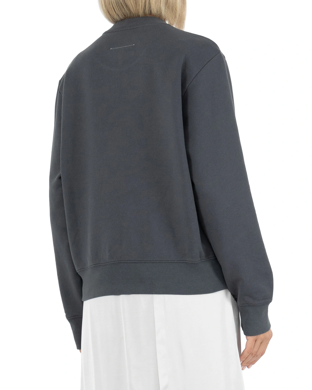 MM6 Maison Margiela укороченный свитшот — вид 4