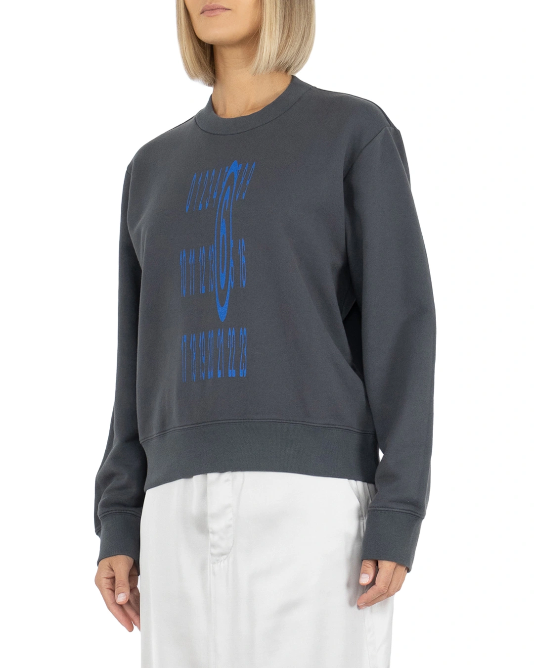 MM6 Maison Margiela укороченный свитшот — вид 3