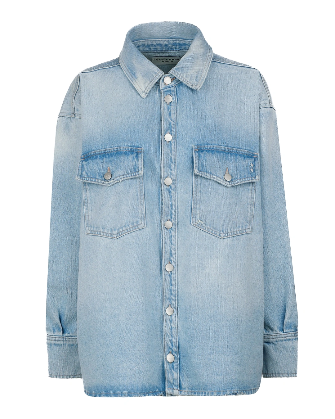 ICON DENIM джинсовая рубашка — вид 1