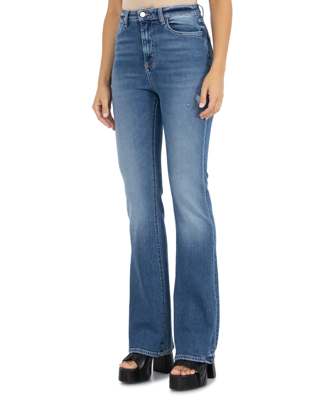 ICON DENIM джинсы клеши — вид 3