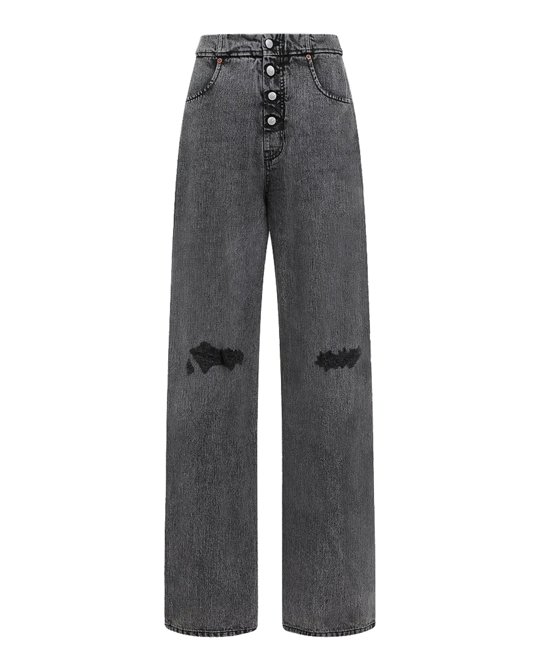 MM6 Maison Margiela широкие джинсы — вид 1