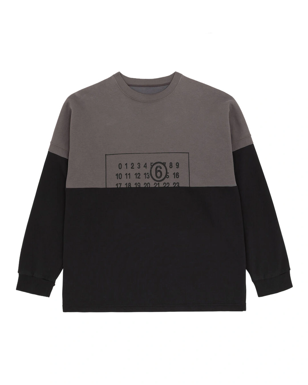 MM6 Maison Margiela хлопковый свитшот — вид 1
