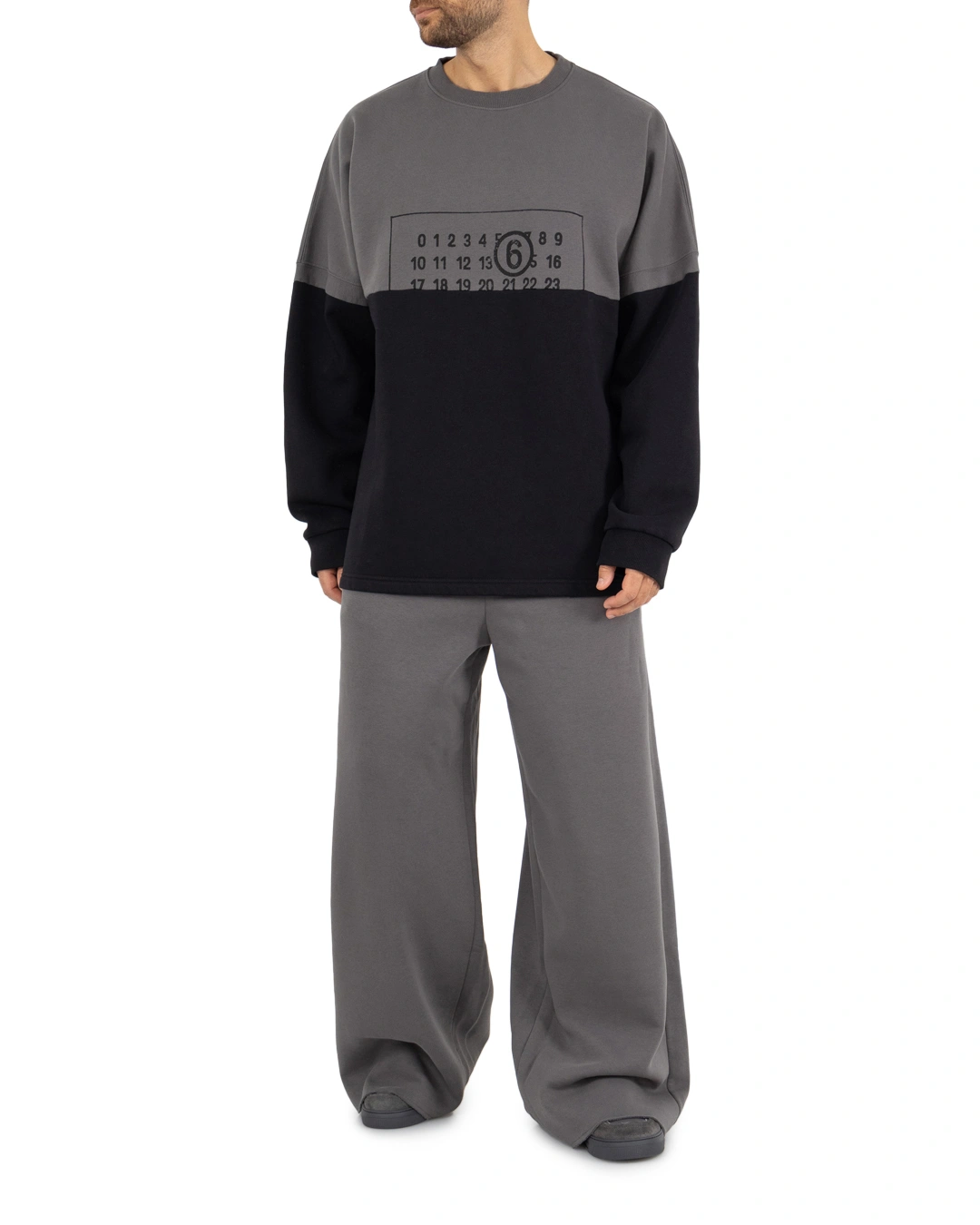MM6 Maison Margiela хлопковый свитшот — вид 2