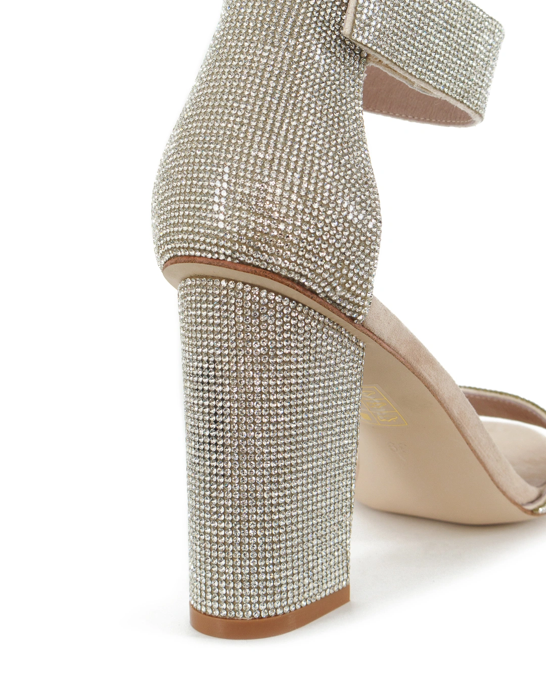 JEFFREY CAMPBELL босоножки с отделкой из страз — вид 4