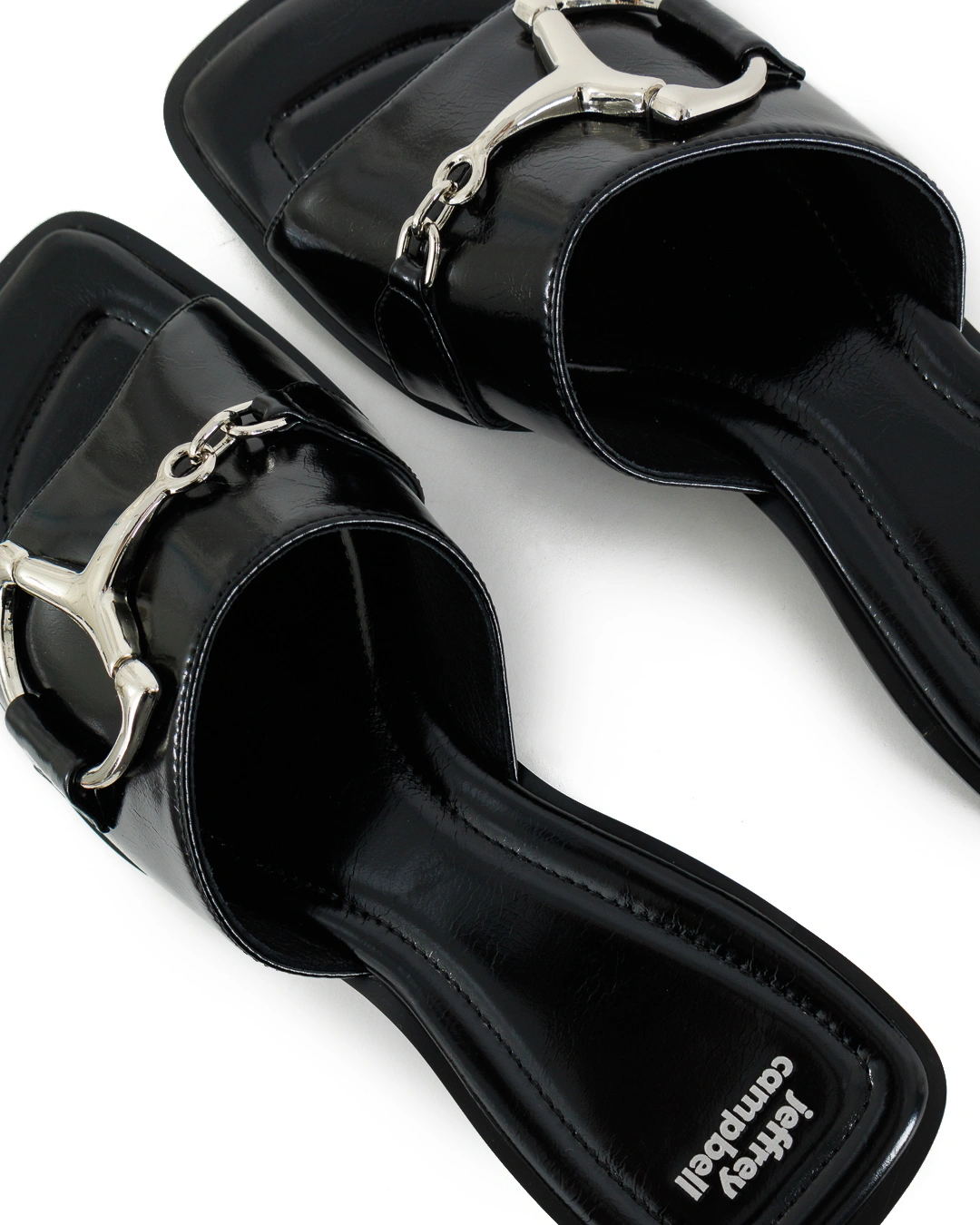 JEFFREY CAMPBELL сандалии из лаковой кожи — вид 4