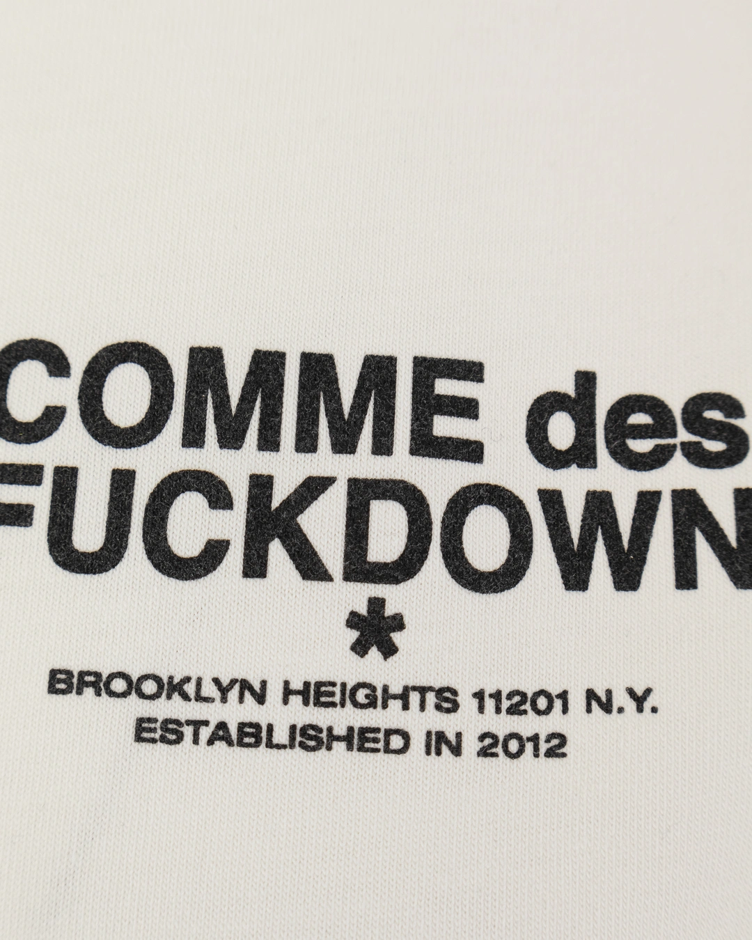 COMME des FUCKDOWN футболка — вид 5