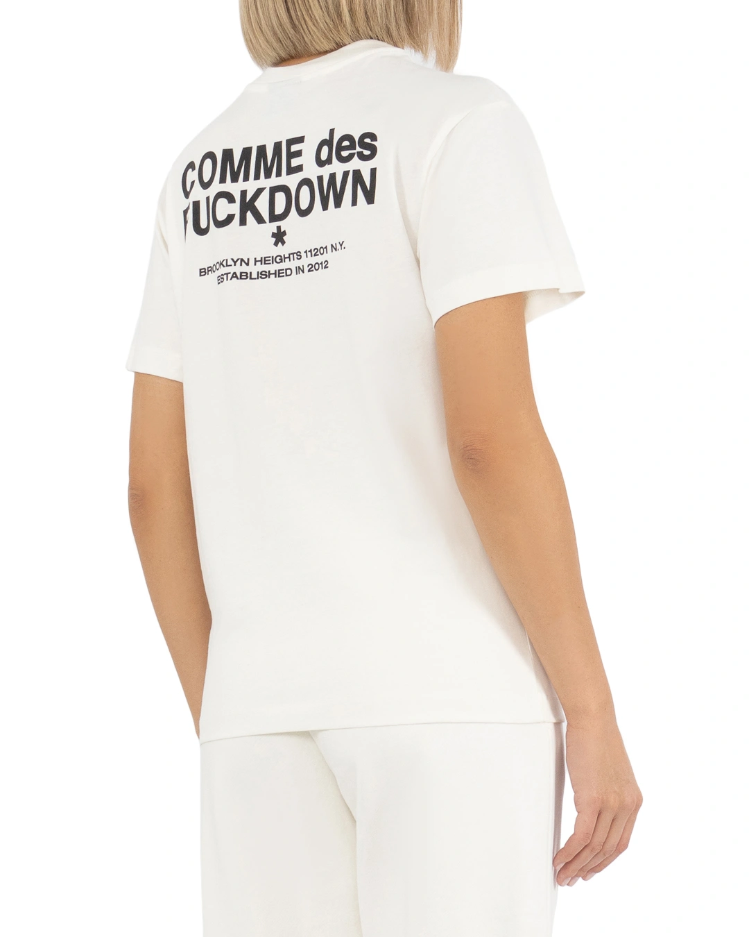 COMME des FUCKDOWN футболка — вид 4