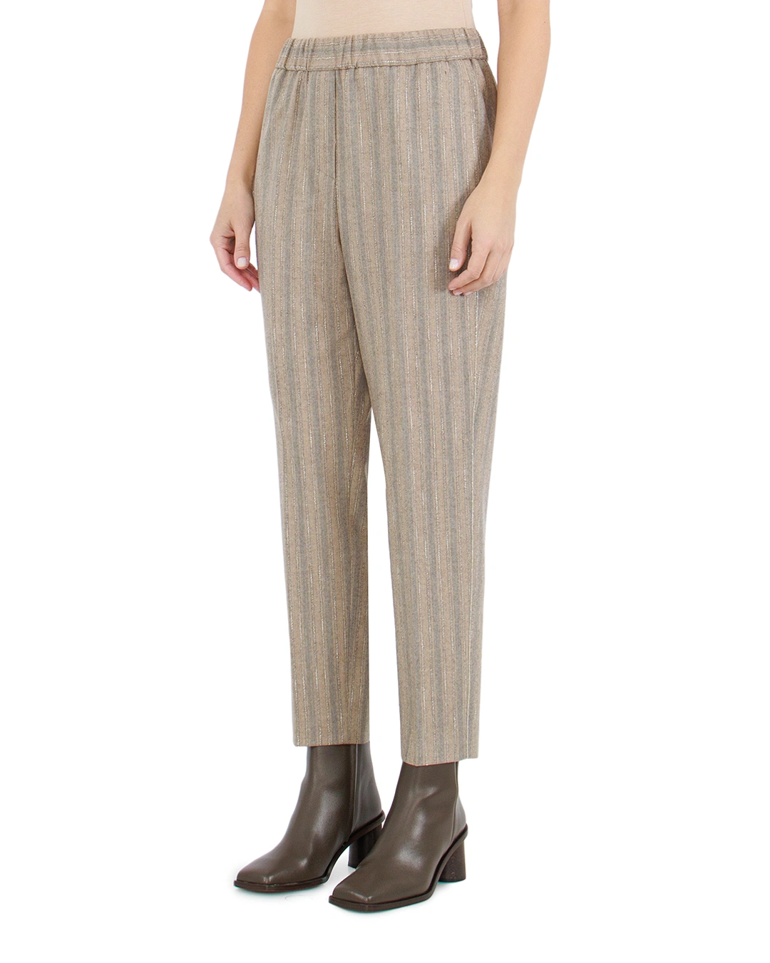 Peserico брюки с эластичным поясом — вид 3
