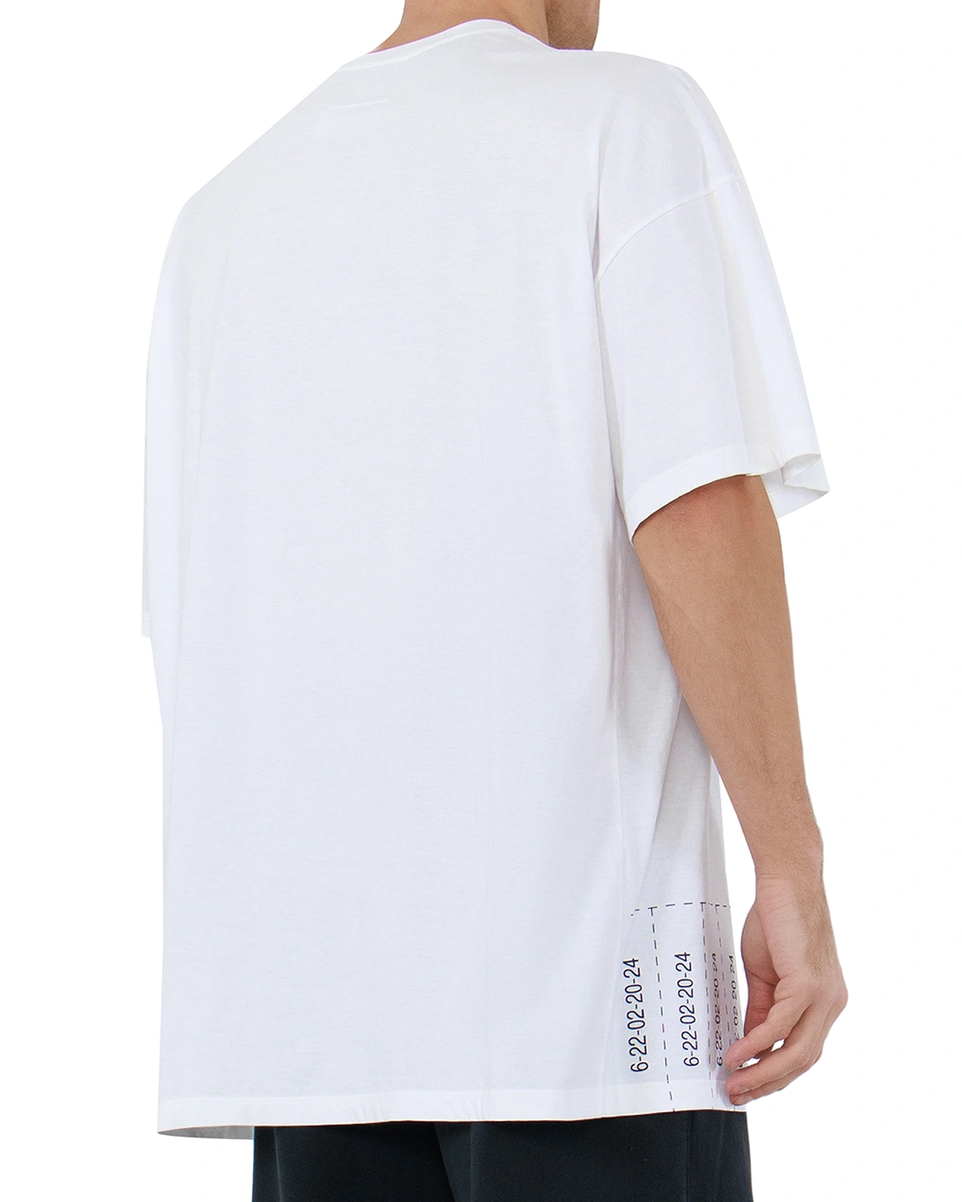 MM6 Maison Margiela футболка с принтом — вид 4