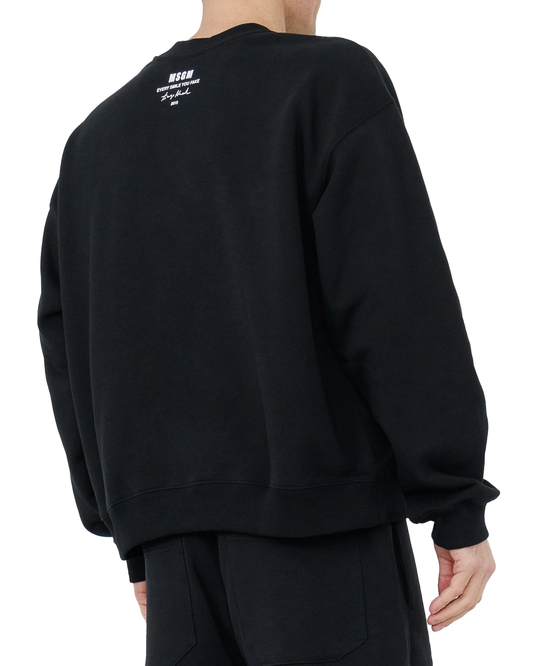MSGM свитшот с вышивкой — вид 4