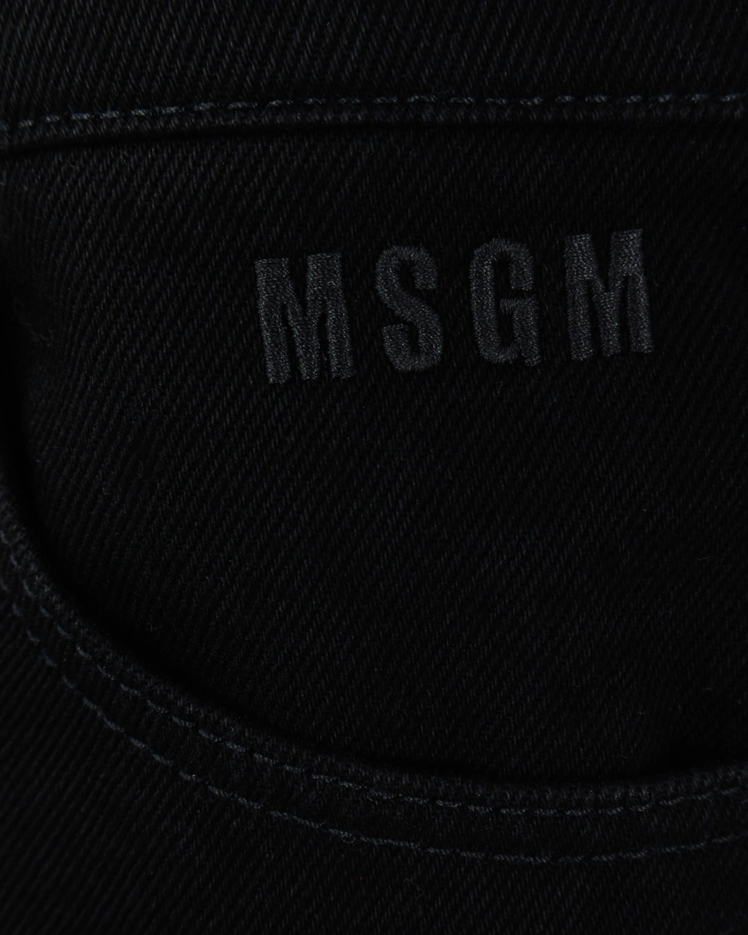 MSGM джинсы с наружными швами — вид 5