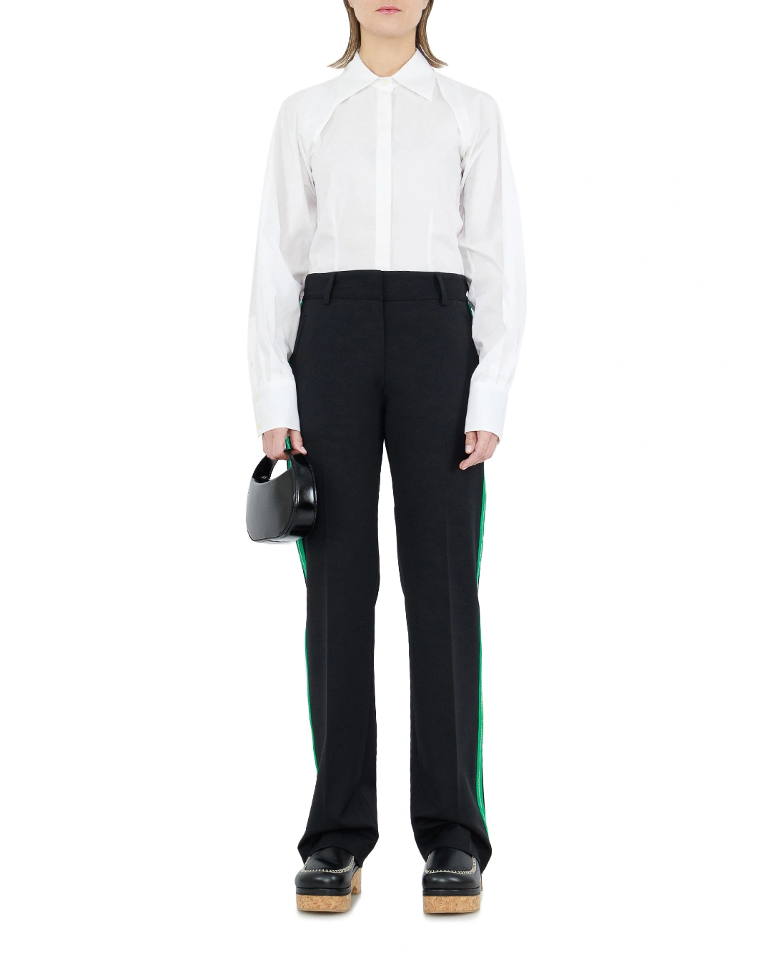 MSGM блуза с отложным воротником — вид 2