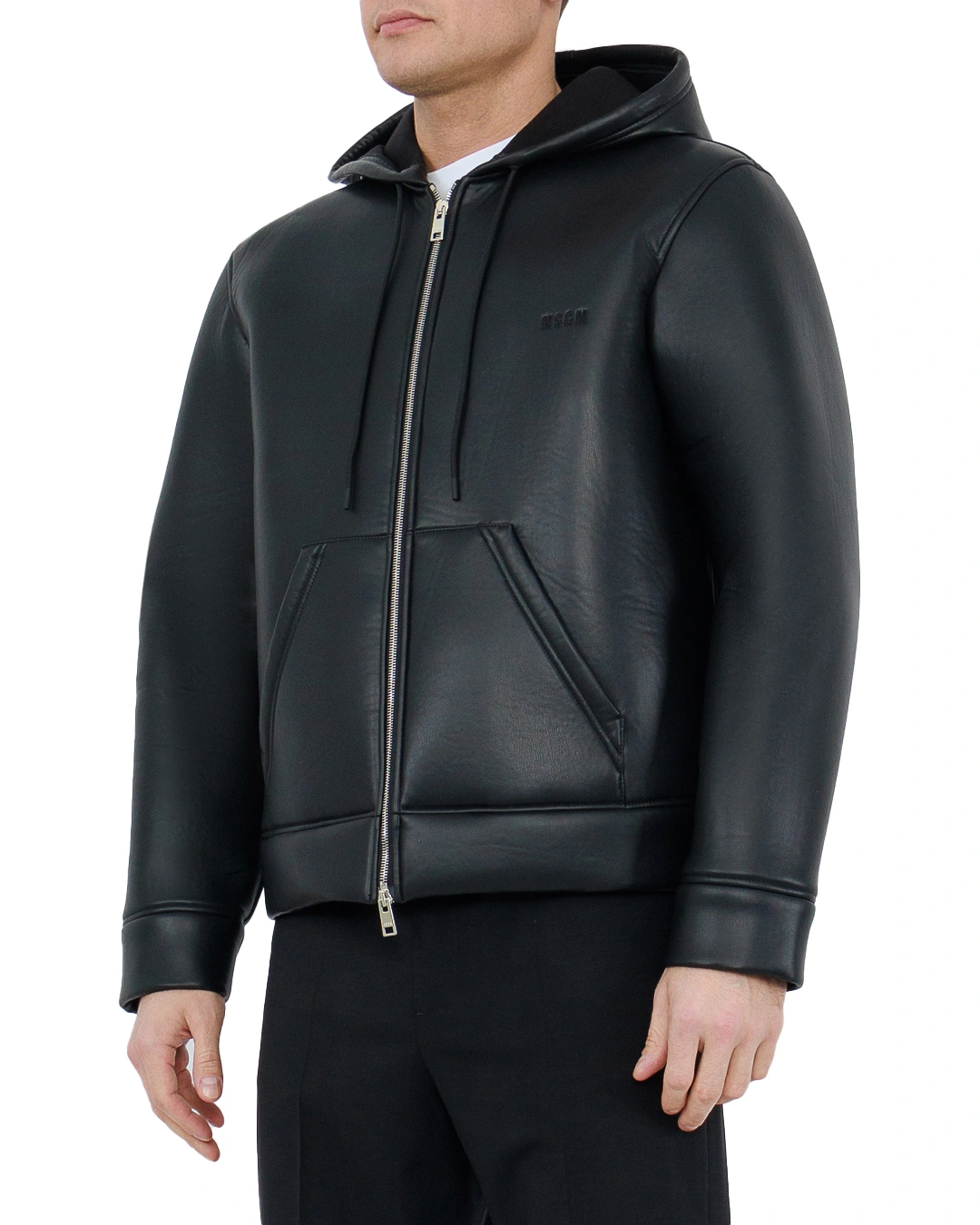 MSGM куртка из эко-кожи — вид 3