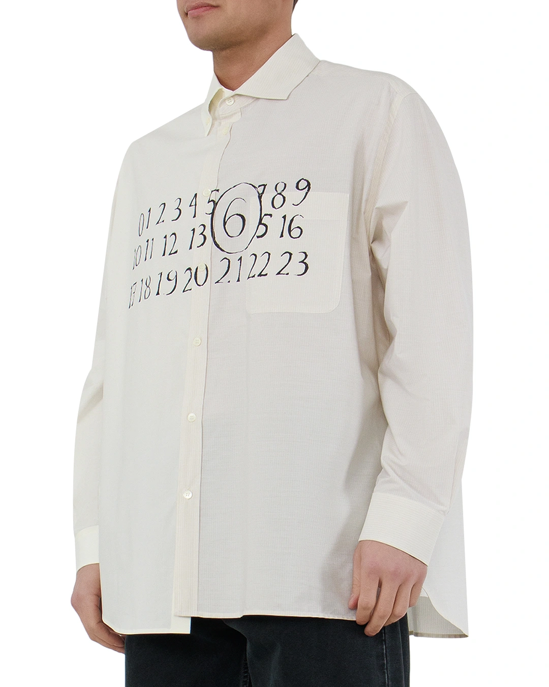 MM6 Maison Margiela рубашка — вид 3