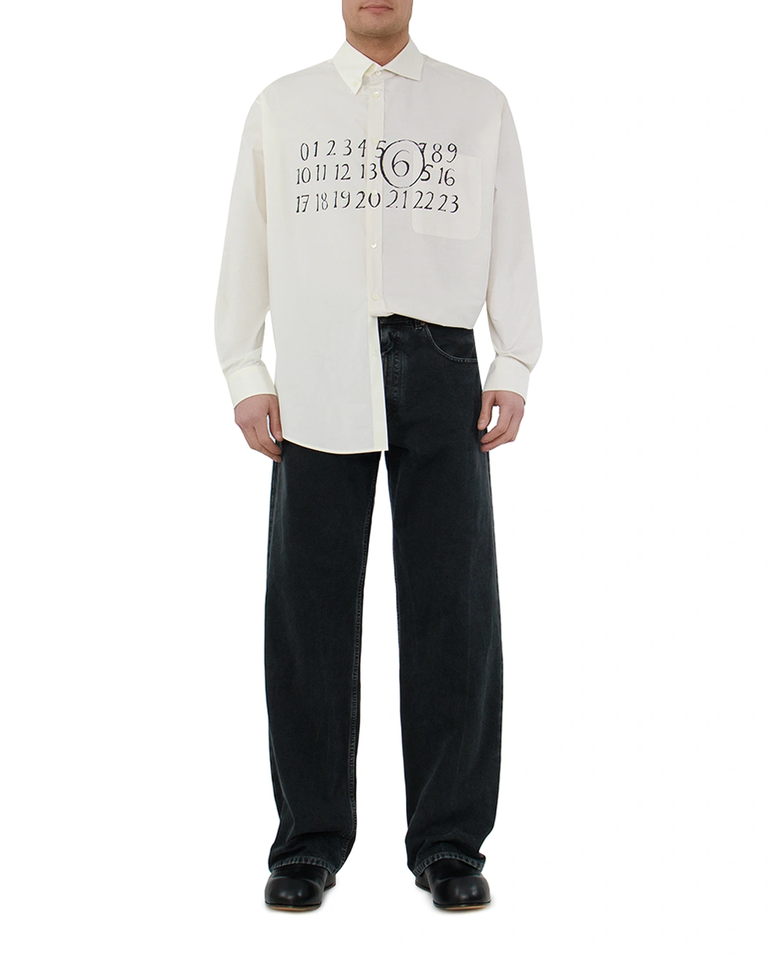 MM6 Maison Margiela рубашка — вид 2