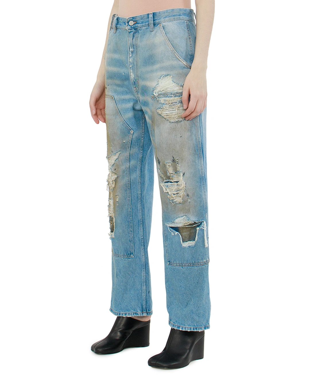MM6 Maison Margiela джинсы — вид 3
