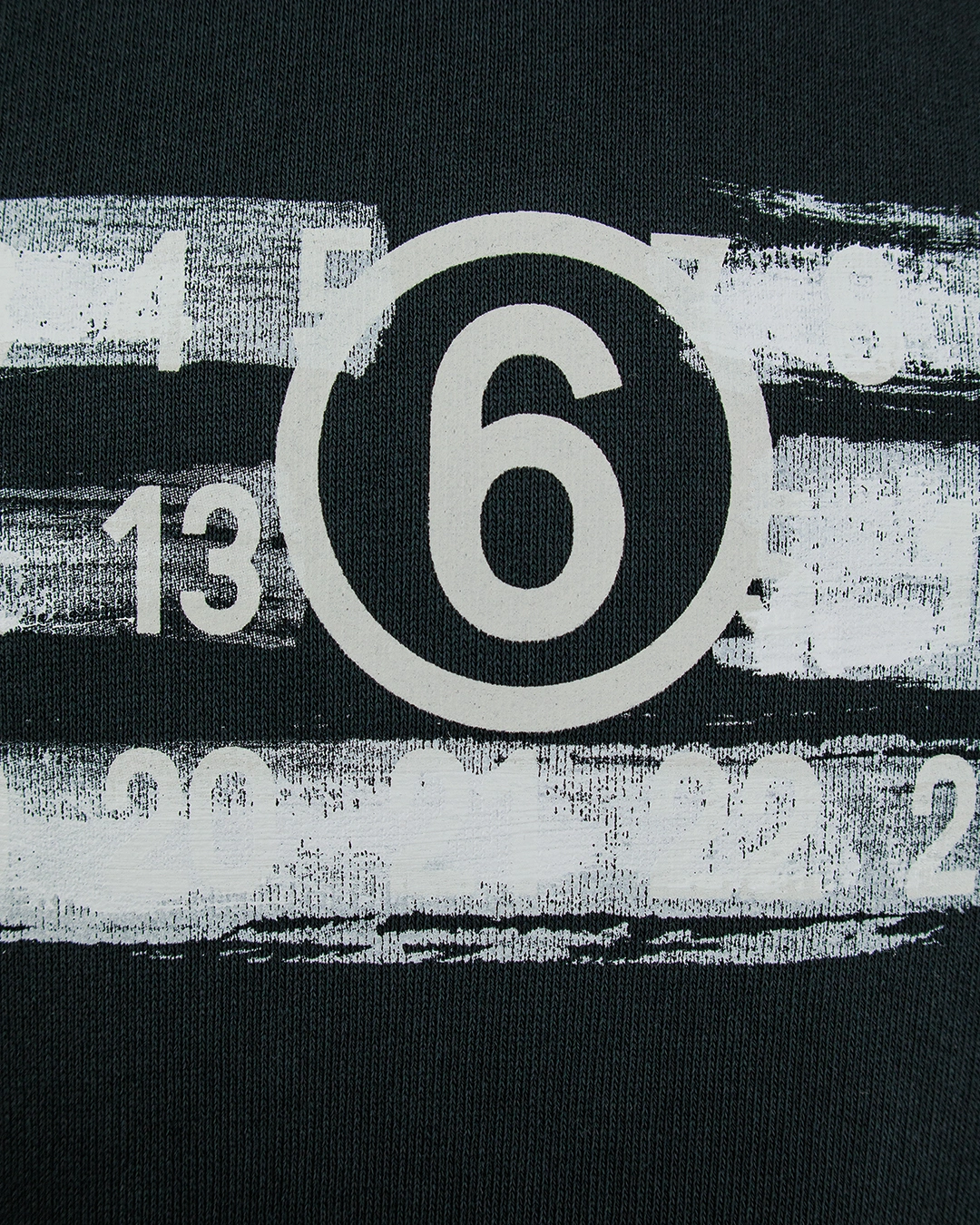 MM6 Maison Margiela худи с принтом — вид 5