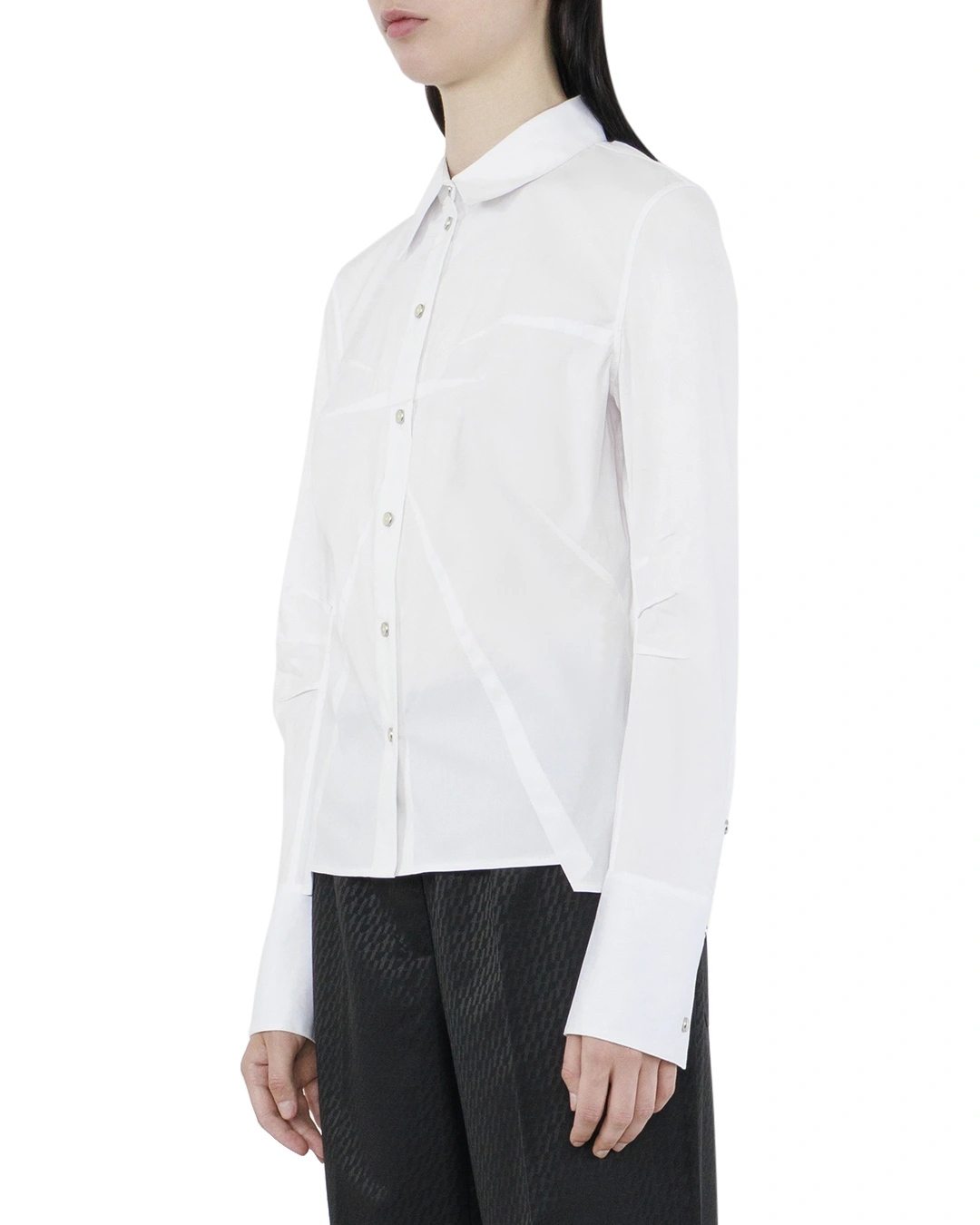 HELMUT LANG рубашка архитектурного кроя — вид 3