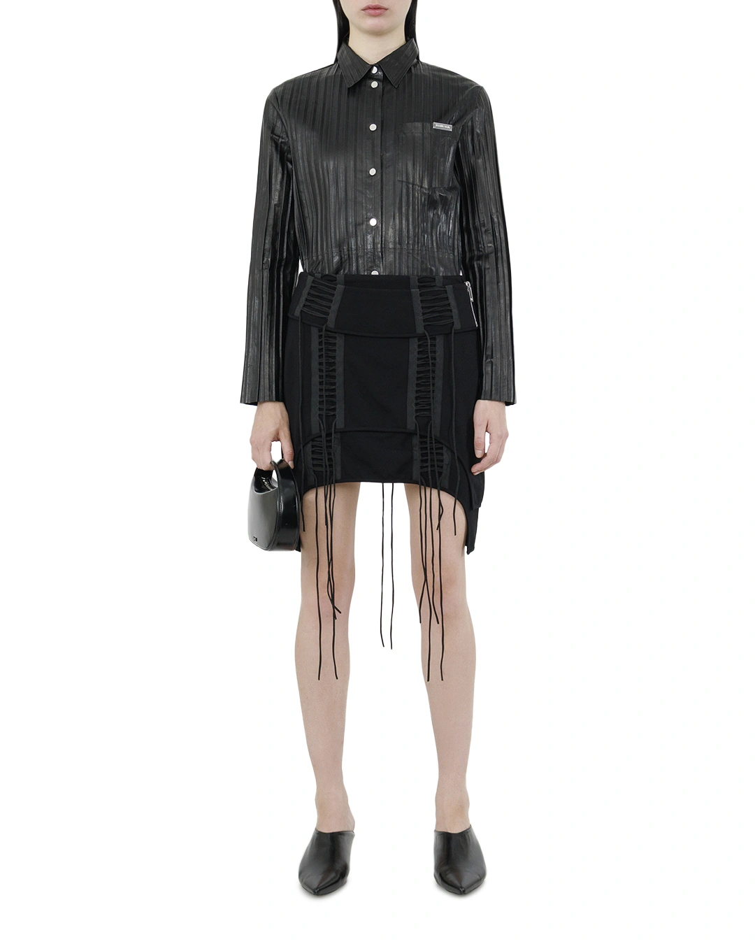 HELMUT LANG юбка со шнуровкой — вид 2