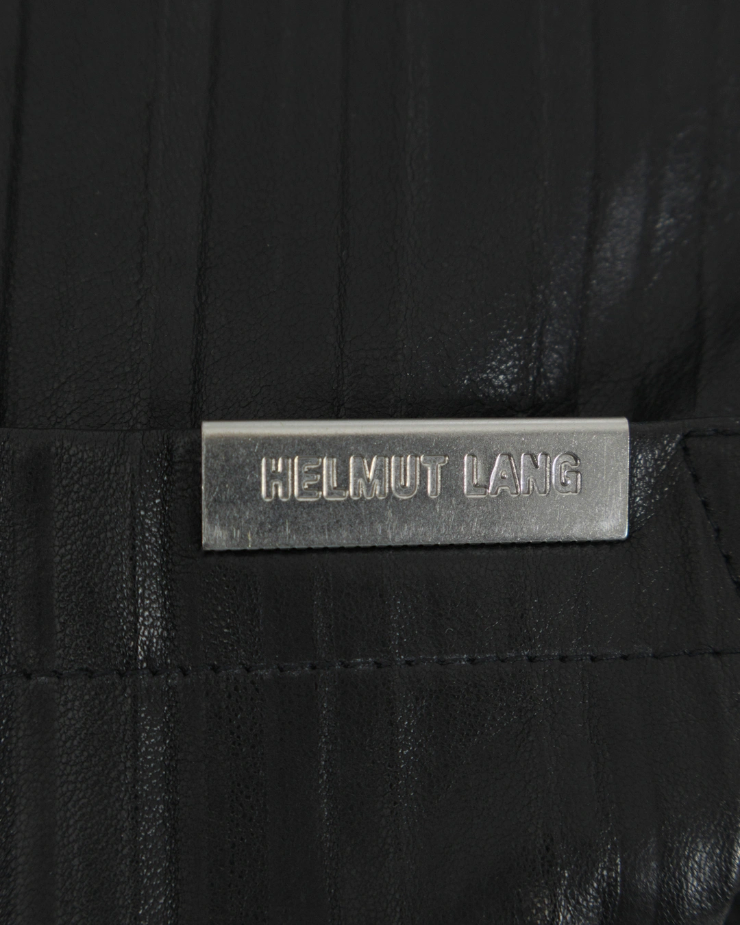HELMUT LANG блуза из натуральной кожи — вид 5