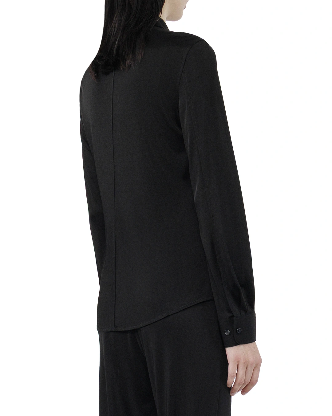 HELMUT LANG рубашка в рубчик — вид 4